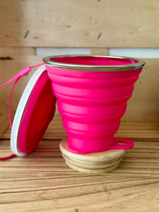 Clap/Cup -  gobelet pliable et personnalisable (270 ml)-#moi Colibri