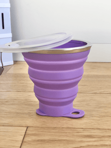 La Clap/Cup Medium, gobelet pliable et personnalisable (320 ml)-#moi Colibri