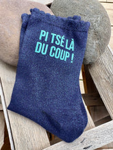 Charger l'image dans la galerie, Chaussettes Pailletées festonnées- Personnalisables (36-40)