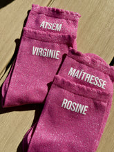 Charger l'image dans la galerie, Chaussettes Pailletées festonnées- Personnalisables (36-40)