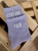 Charger l'image dans la galerie, Chaussettes Pailletées festonnées- Personnalisables (36-40)