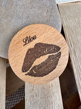 Charger l'image dans la galerie, Miroir de poche en bois à personnaliser