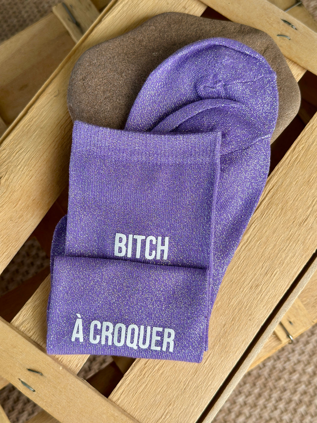 Chaussettes Pailletées - Personnalisables (35-40)