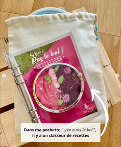 Pochette de recettes " Y'EN A RAS LE BOL ! "