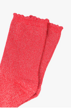 Charger l&#39;image dans la galerie, Chaussettes Pailletées festonnées- Personnalisables (36-40)