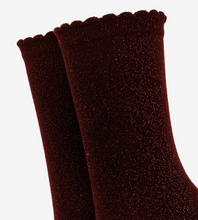 Charger l&#39;image dans la galerie, Chaussettes Pailletées festonnées- Personnalisables (36-40)