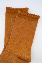 Charger l&#39;image dans la galerie, Chaussettes Pailletées festonnées- Personnalisables (36-40)
