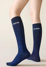 Charger l'image dans la galerie, Chaussettes Pailletées HAUTES - Personnalisables (35-40)