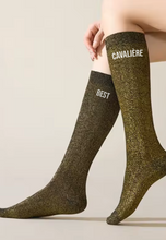 Charger l'image dans la galerie, Chaussettes Pailletées HAUTES - Personnalisables (35-40)