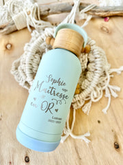 Gourde isotherme 350 ML- Little Wood (PERSONNALISABLE)-#moi Colibri