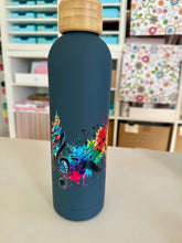 Charger l'image dans la galerie, Gourde isotherme  750 ML Lid WOOD Music - Personnalisable sur le bouchon