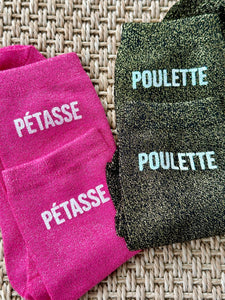 Chaussettes Pailletées - Personnalisables (35-42)