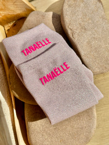 Chaussettes Pailletées - Personnalisables (35-42)