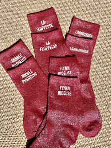 Chaussettes Pailletées - Personnalisables (35-42)