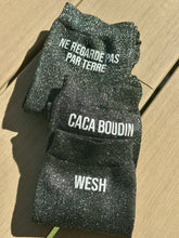 Charger l'image dans la galerie, Chaussettes Pailletées HAUTES - Personnalisables (35-40)