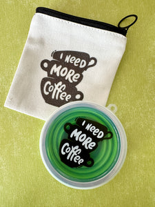 PACK LITTLE Clap/Cup I NEED MORE COFFEE (180 ml) - Coloris à choisir