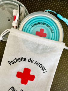 PACK Clap/Cup POCHETTE DE SECOURS POUR L'APÉRO - Coloris à choisir