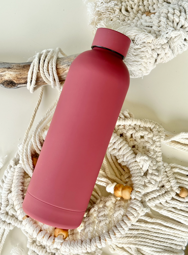 Gourde isotherme 350 / 500 ML PERSONNALISABLE (Urbaine Lie de Vin)