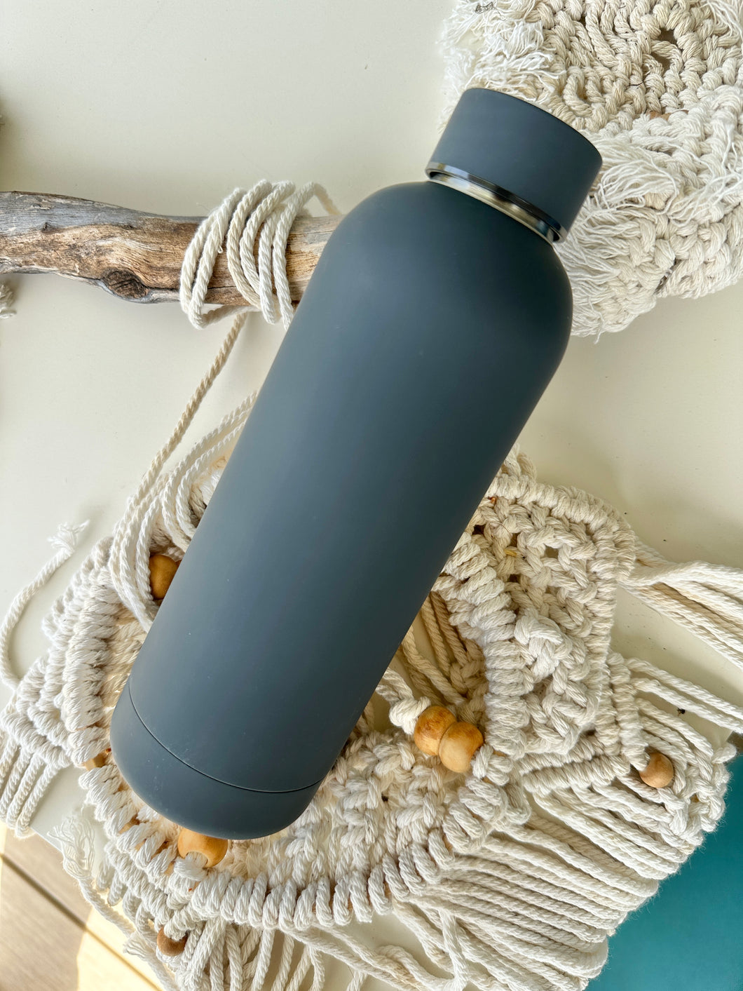 Gourde isotherme 350 / 500 ML PERSONNALISABLE (Urbaine Anthracite)