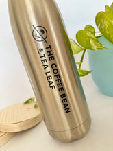 Charger l&#39;image dans la galerie, Petit défaut : Gourde isotherme Rose Gold &quot;The coffee bean&quot; - 750 ml