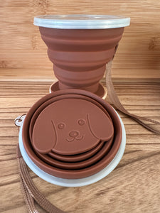 La Clap/Cup Little "Dog" - Gobelet pliable et réutilisable (180 ml)