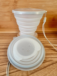 La Clap/Cup Little "Dog" - Gobelet pliable et réutilisable (180 ml)