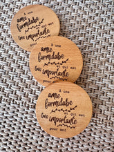 Charger l'image dans la galerie, Miroir de poche en bois à personnaliser