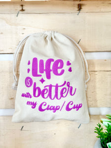 PACK Clap/Cup LIFE IS BETTER WITH MY CLAP/CUP - Coloris à choisir-#moi Colibri