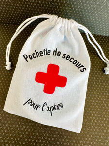 PACK Clap/Cup POCHETTE DE SECOURS POUR L'APÉRO - Coloris à choisir