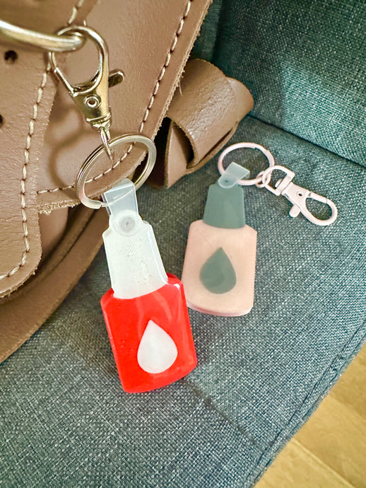Porte-clef Vernis à ongles connecté - NFC