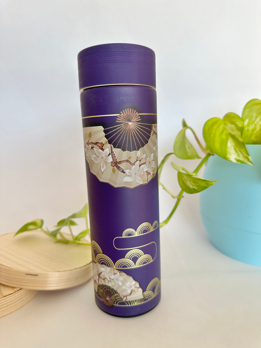 Petit défaut : Thermos à thé Violet - 450 ml