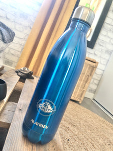 Gourde isotherme 350 / 500 / 750 / 1000 ML PERSONNALISABLE (Bright Blue)-#moi Colibri