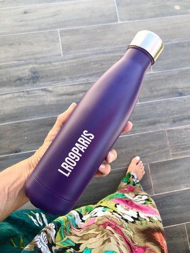 Gourde isotherme 500 ML PERSONNALISABLE (Sweet Grappe de Raisin) - #moi Colibri